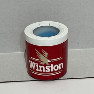 Vintage The Fridge Red Winston Cup NASCAR Freezable Drink Soda Cooler Can Koozie